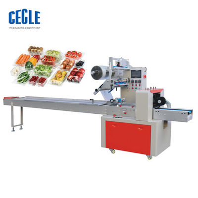 Frutas e legumes frescas automáticas da máquina de embalagem do descanso