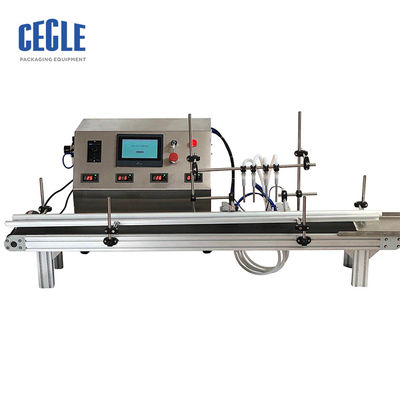 5-5000ml 4 provê de bocal o óleo essencial da água líquida automática líquida do perfume da máquina de enchimento