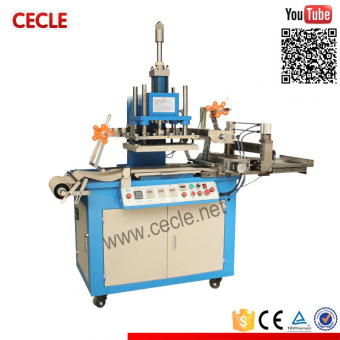 Máquina de carimbo HSC-3040 e cortando quente automática